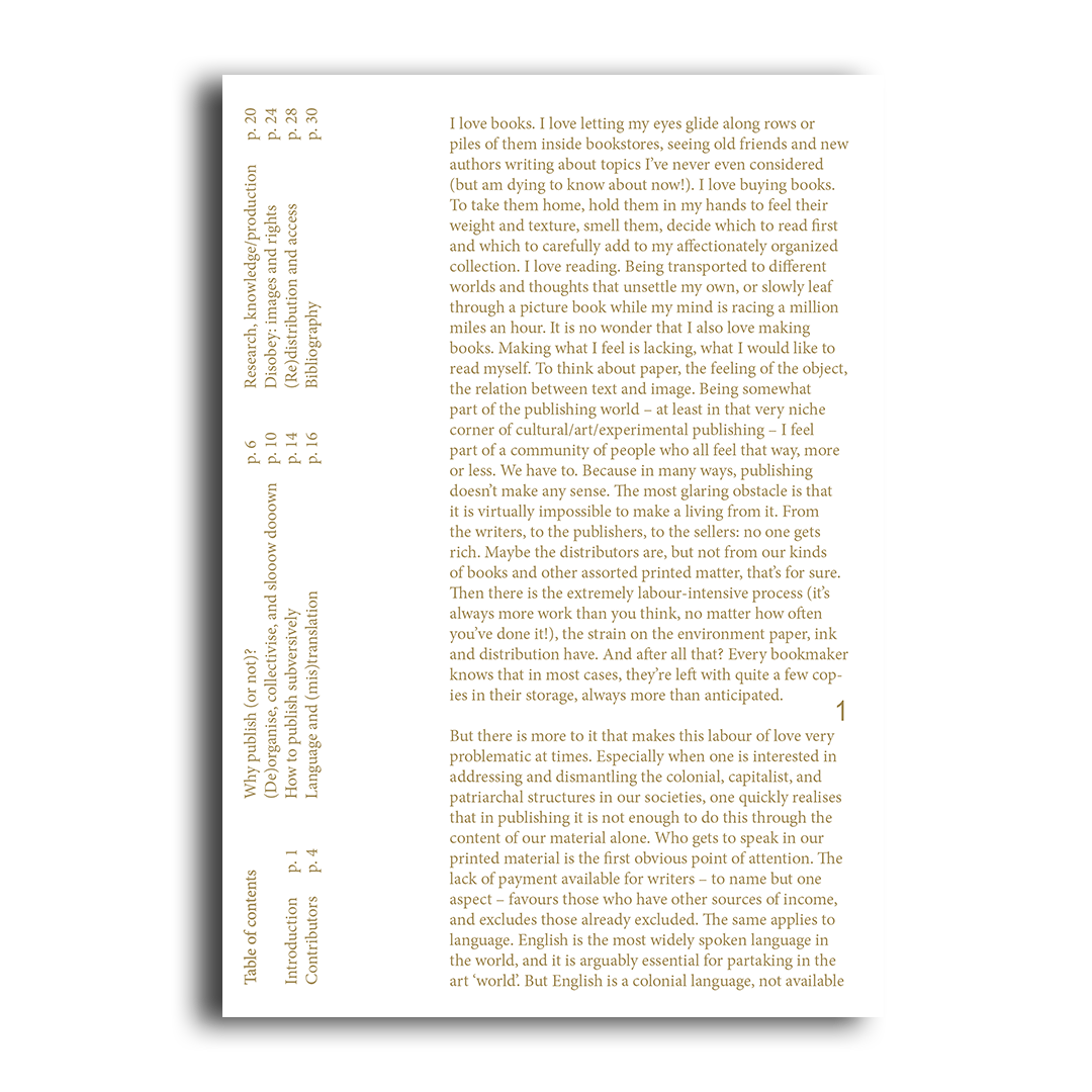 A Very Short and Incomplete Guide to Subversive Publishing Strategies — Print - Image 2