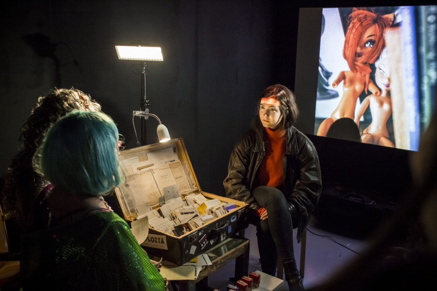 Performance by the Istanbul Queer Art Collective at Framer Framed, Amsterdam (2017). Photography: (c) Marlise Steeman / Framer Framed