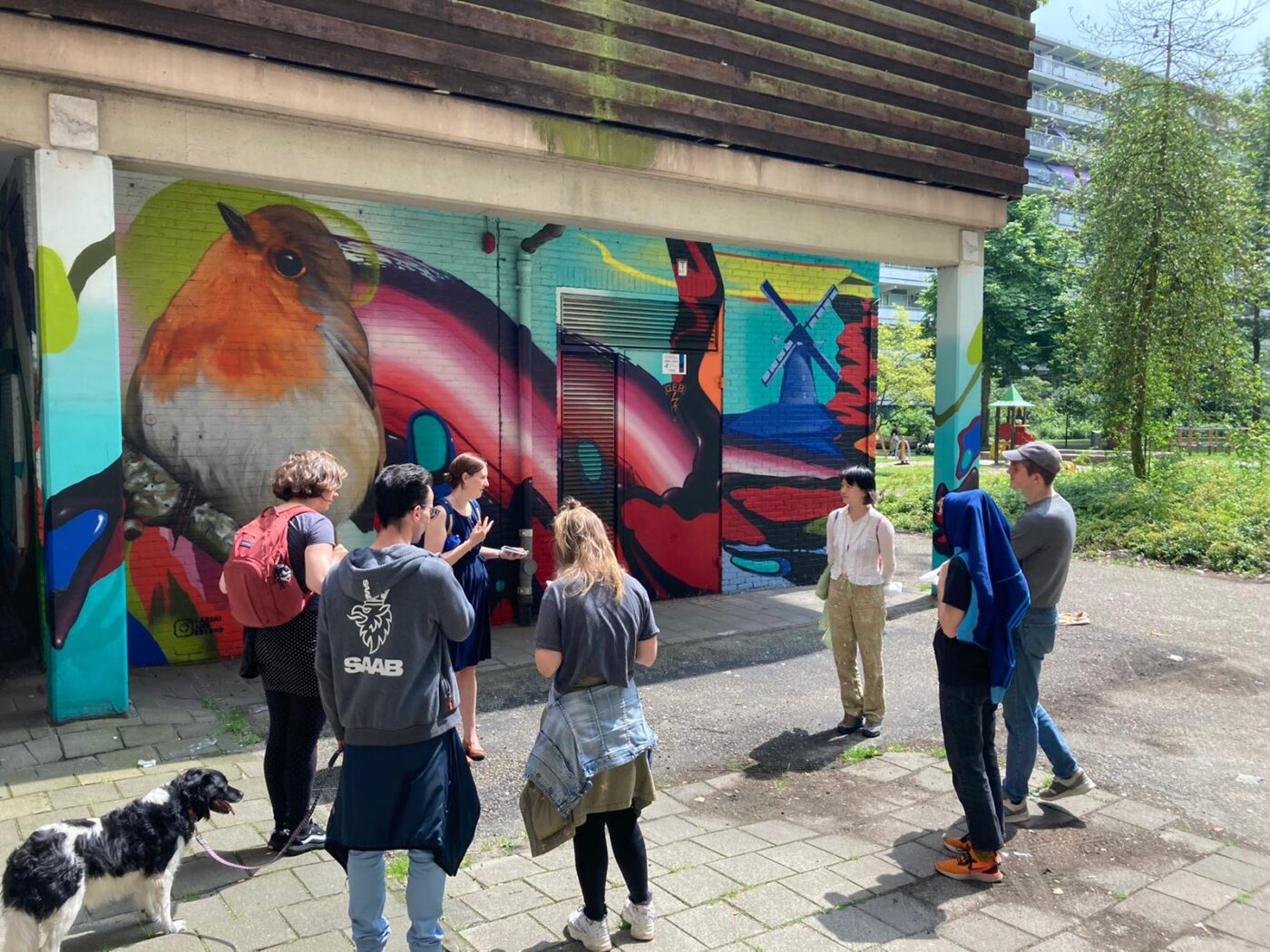 Rondleiding in Molenwijk, foto: Katie Clarke | ARIAS