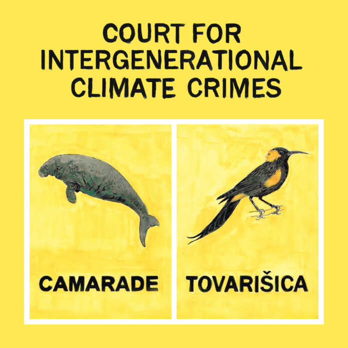 Court for Intergenerational Climate Crimes - Jonas Staal