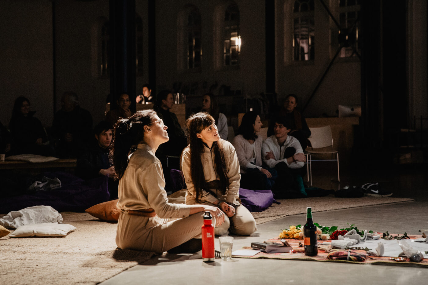 Teresa Borasino. Performance: Ausangate, a gaseous cosmology. Photo: Laura Ponchel