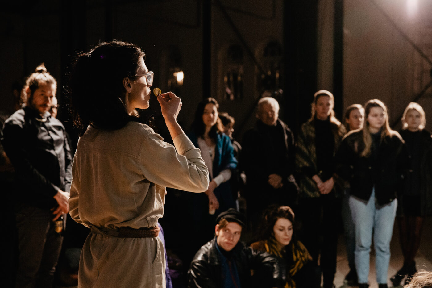 Teresa Borasino. Performance: Ausangate, a gaseous cosmology. Photo: Laura Ponchel