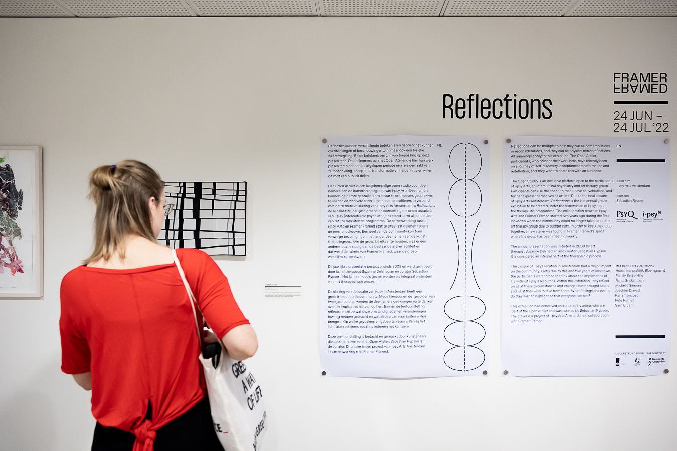Opening 'Reflections' (2022) – Photo Maarten Nauw / Framer Framed