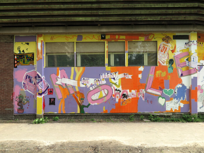 Anan Striker - De muurschildering / Werkplaats Molenwijk