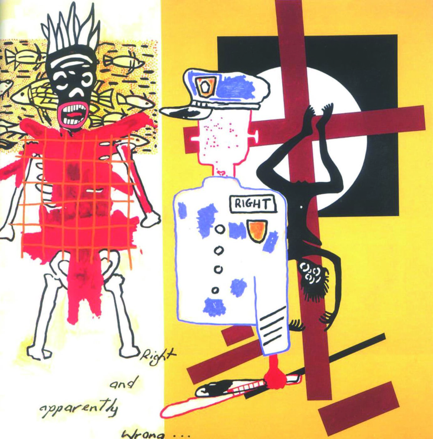 Gordon Bennett, Notes to Basquiat: In the future everything wil be as certain as it used to be(1999)