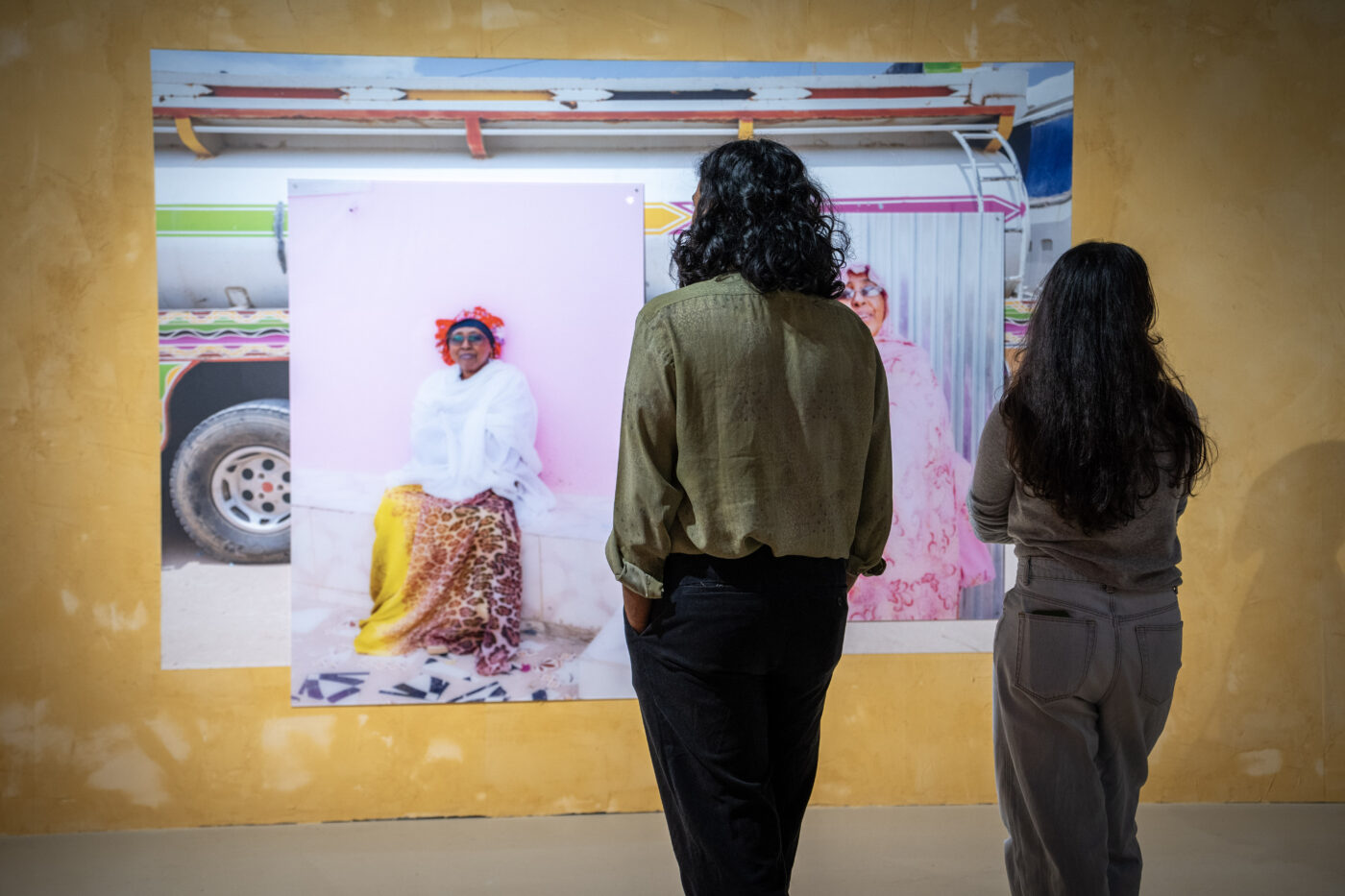 Opening van de tentoonstelling The Anarchist Citizenship: People Made of Stories (2024) bij Framer Framed, Amsterdam. © Farouk Ebaiss @TheMomentory / Framer Framed.