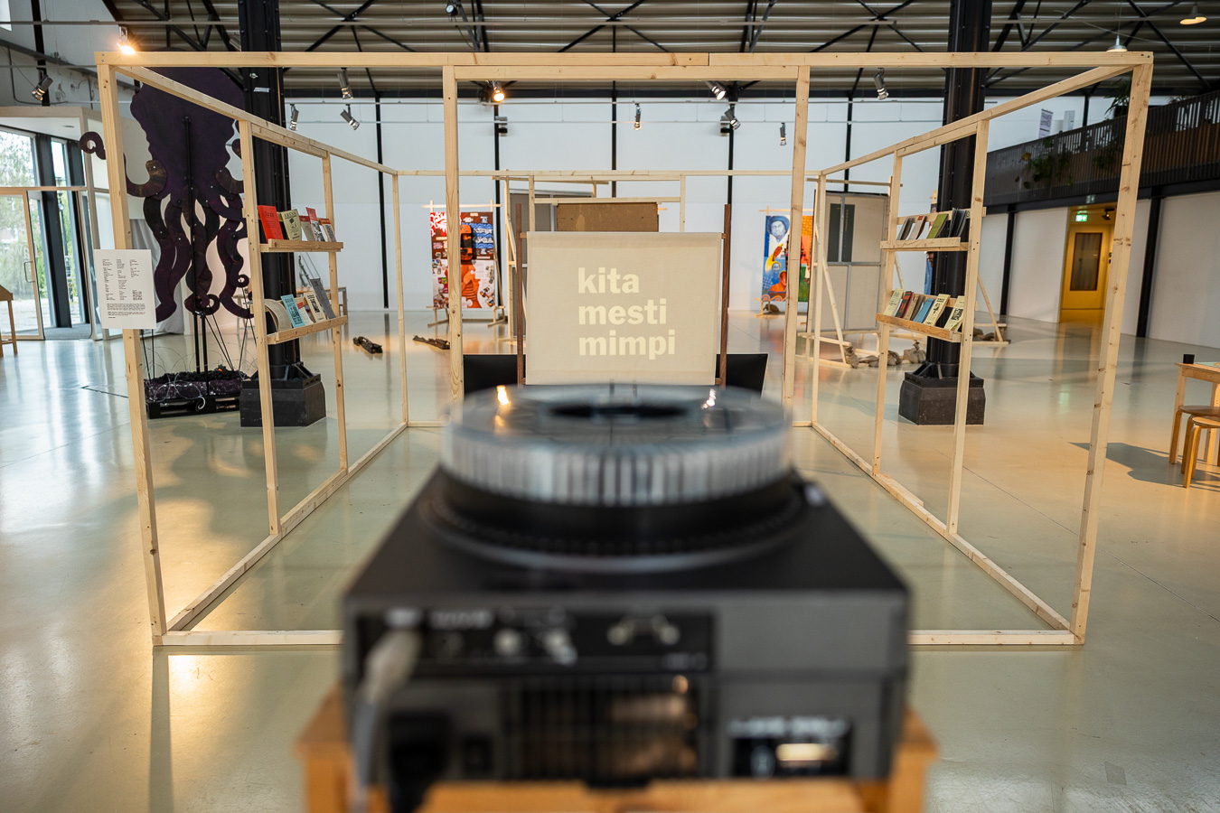 Installation photo from the exhibition Lawan! (2025) at Framer Framed, Amsterdam. Photo: © Maarten Nauw / Framer Framed.