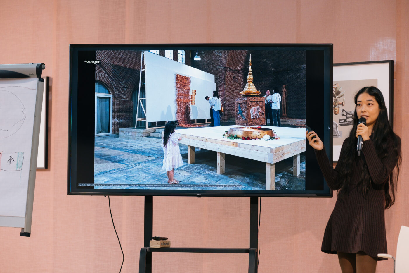 Samboleap Tol during Symposium: Shapeshifters at Framer Framed (17 October 2025). Photo: © Ben Yau / Framer Framed.
