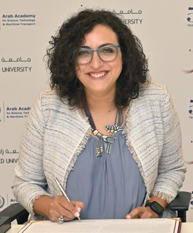 Monica Hanna. Photo: © AASTMT