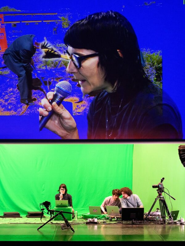 Donnatella Della Ratta performing during Tactics&Practice #16: Are You a Software Update? (conference), on 25 February 2025.